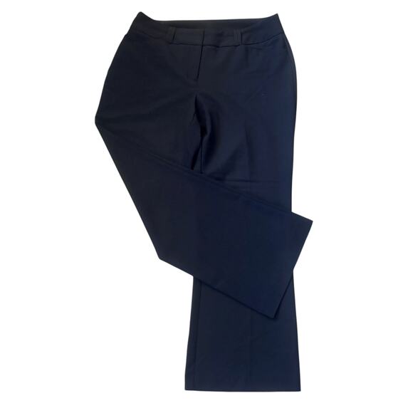 Alfani Navy Blue Wide-Leg Dress Pants Womens Size 8S - Picture 1 of 8